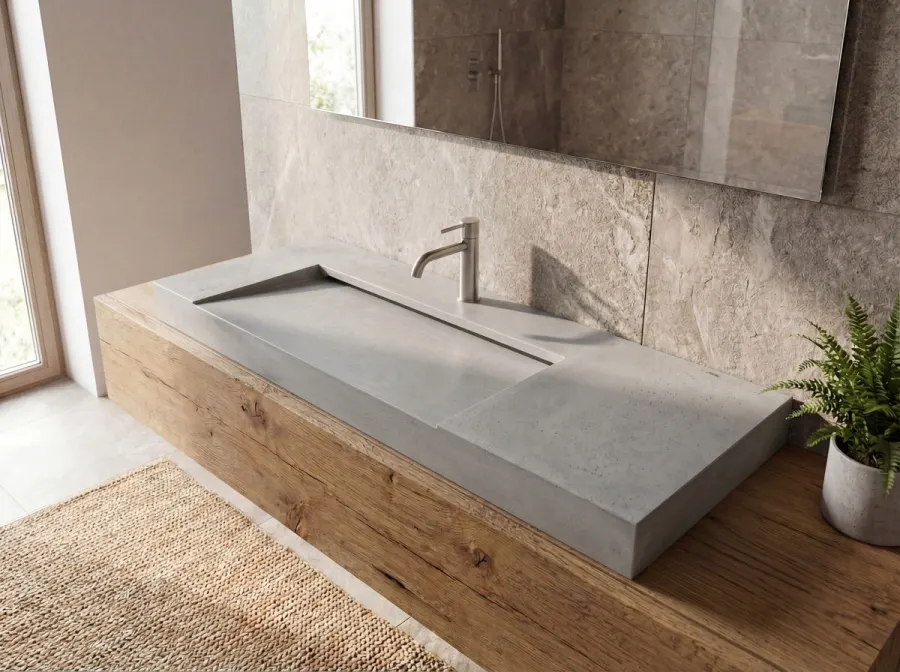 Beton Waschbecken # 36