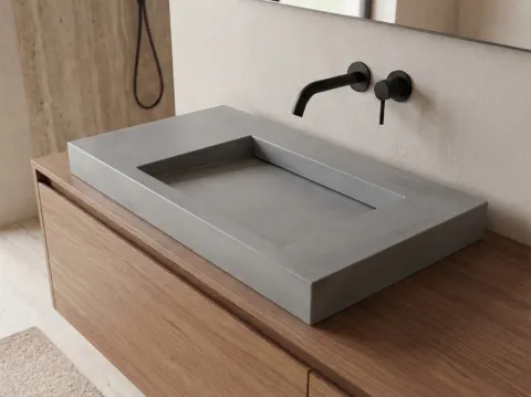 Beton Waschbecken # 38 – Ansicht 1