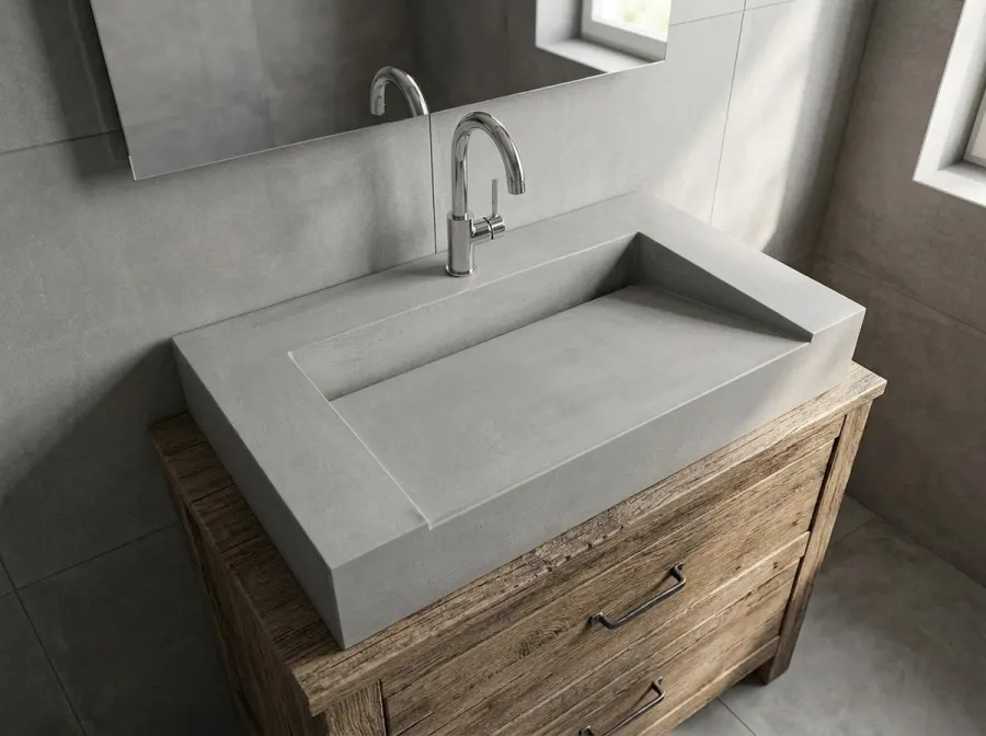 Beton Waschbecken # 41