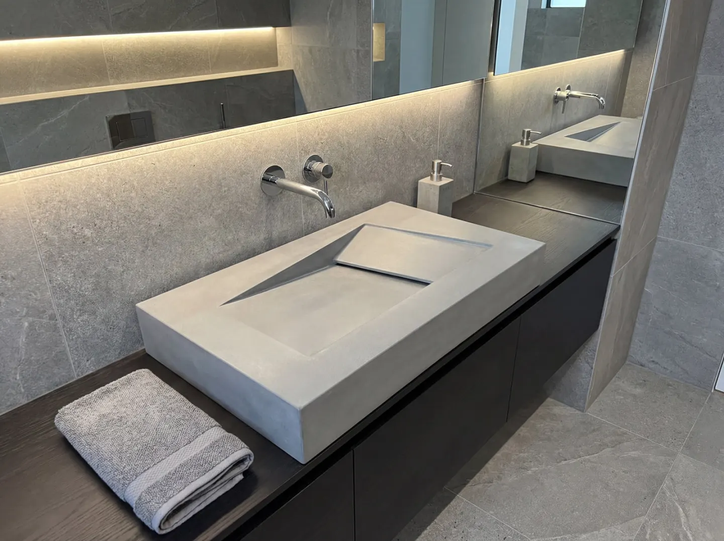 Beton Waschbecken # 58
